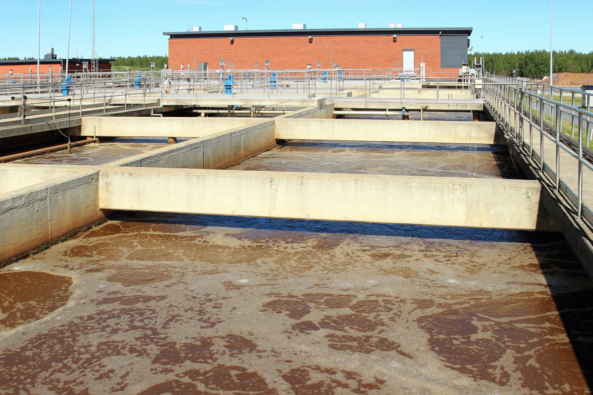 Wastewater treatment infrastructure